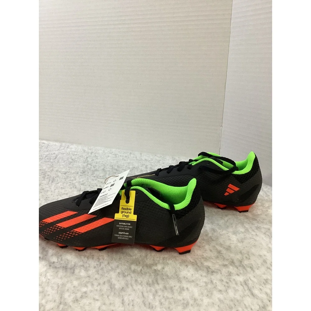 Adidas X Speedportal.4 FxG Soccer Cleats Black Red‎ Green GW8493 Mens 5 Womens 6